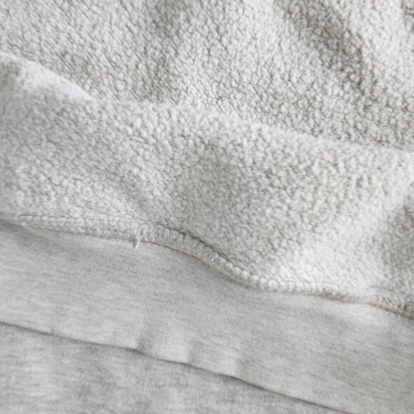 Champion Sweatshirt Vintage Jr XL Notre Dame Fighting Irish Hoodie Gray Academia - Picture 12 of 16